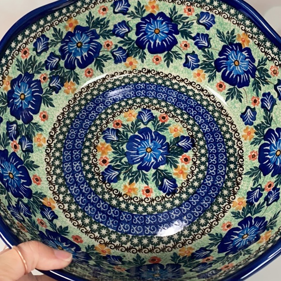 CERAMIKA ARTYSTYCZNA Large Mixing Bowl - Picture 3 of 5